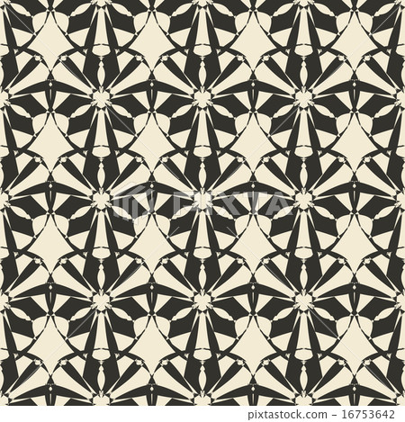 Geometric ornament seamless pattern. Geometric ornament seamless pattern. 16753642