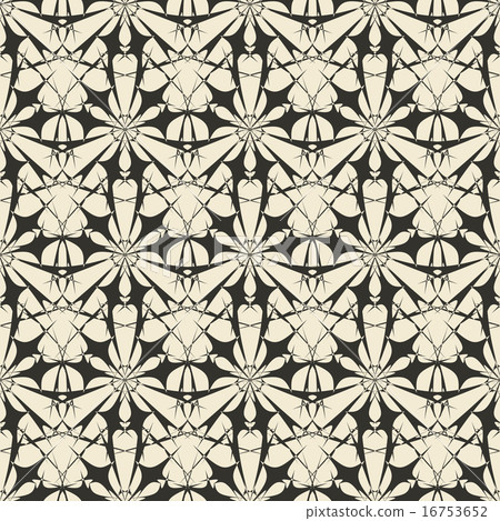 Geometric ornament seamless pattern. Geometric ornament seamless pattern. 16753652