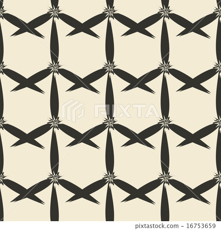 Geometric ornament seamless pattern. Geometric ornament seamless pattern. 16753659