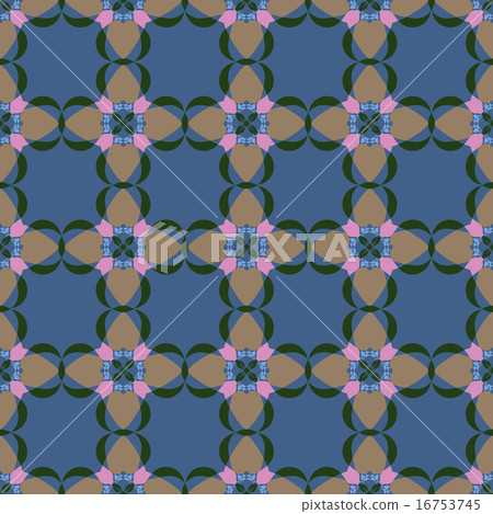 Geometric ornament seamless pattern.   16753745