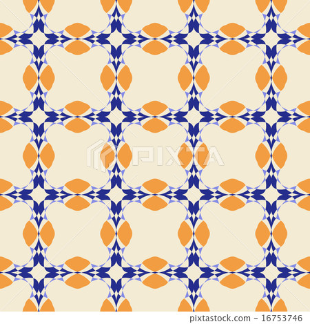 Geometric ornament seamless pattern. Geometric ornament seamless pattern. 16753746