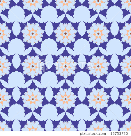 Geometric ornament seamless pattern. Geometric ornament seamless pattern. 16753750