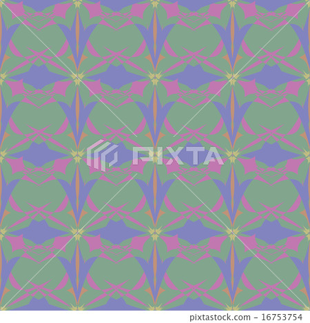 Geometric ornament seamless pattern. Geometric ornament seamless pattern. 16753754
