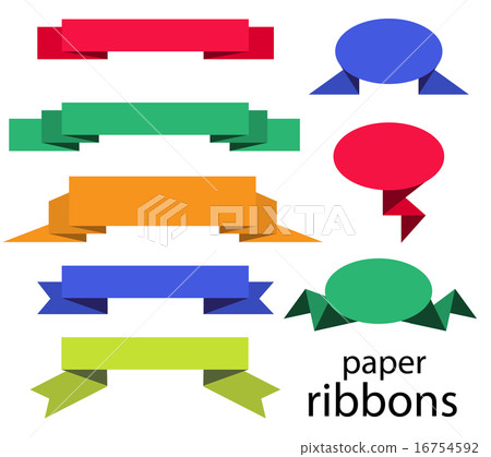paper ribbons 16754592
