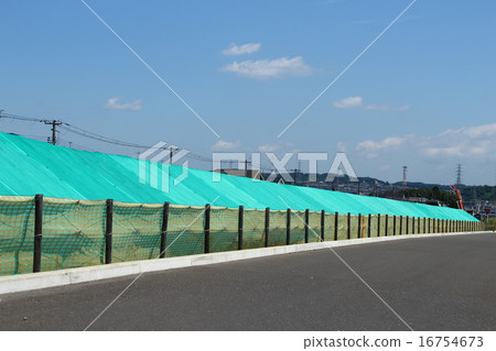Construction site long net 16754673