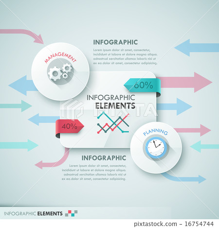 Modern infographics options banner. Modern infographics options banner. 16754744