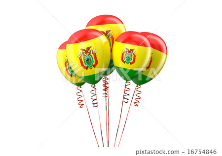 Bolivia patriotic balloons holyday concept 16754846