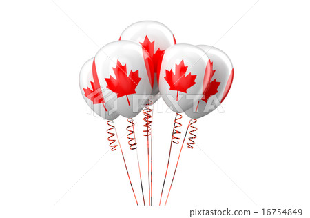 Canada patriotic balloons, holyday concept Canada patriotic balloons, holyday concept 16754849