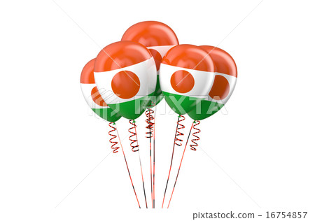 Niger patriotic balloons holyday concept Niger patriotic balloons holyday concept 16754857