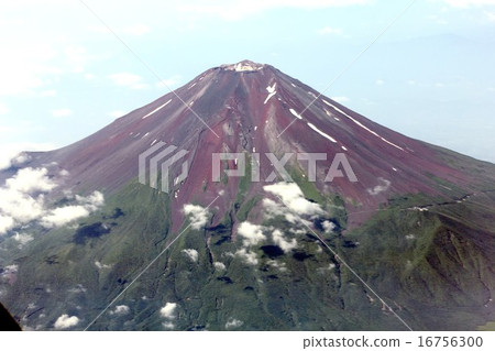 富士山在夏天 16756300