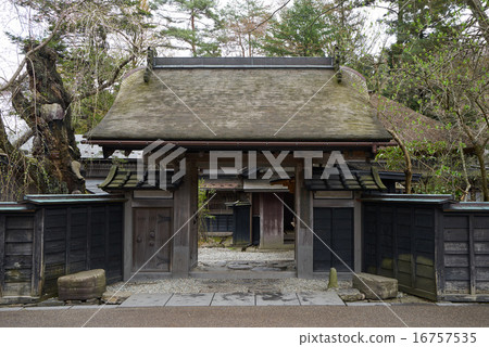 Pharmaceutical doors of samurai residences, Kakunodate Aoyagi family 16757535