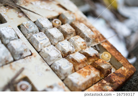 Abandoned keyboard Abandoned keyboard 16759317