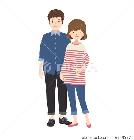 Pregnant woman and husband Pregnant woman and husband 16759557