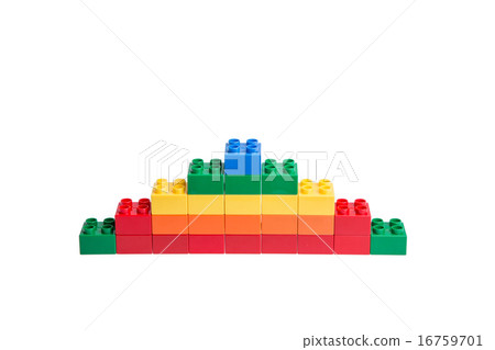 Plastic building blocks Plastic building blocks 16759701