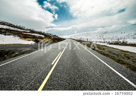 Road in Norway Road in Norway 16759802