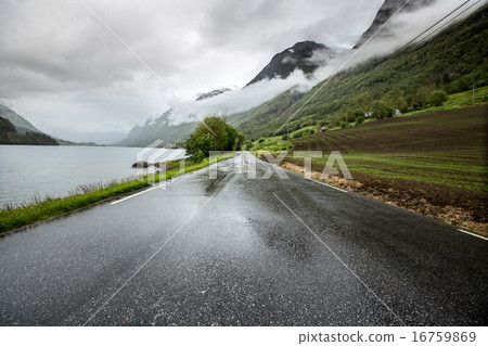 Road in Norway Road in Norway 16759869