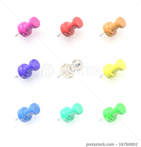 Illustration of thumbtack 16760002