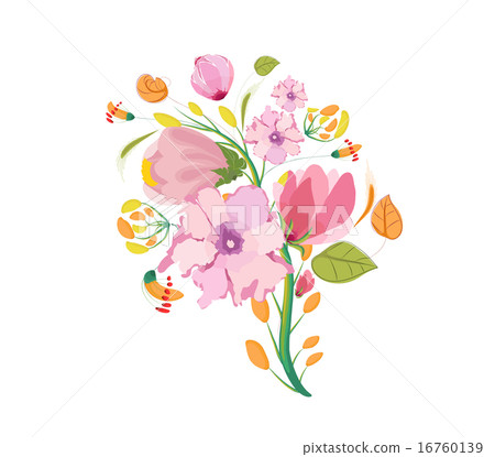 Flower Bouquet Watercolor Clipart Flower Bouquet Watercolor Clipart 16760139