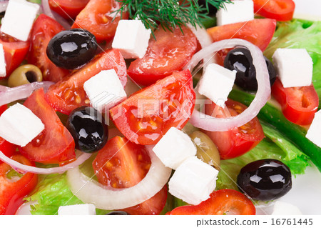 Greek salad. Greek salad. 16761445