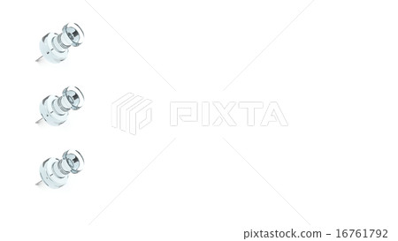 Illustration of thumbtack 16761792