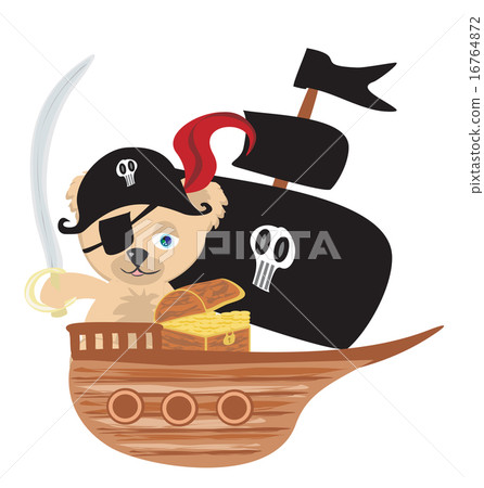 Pirate Teddy bear 16764872
