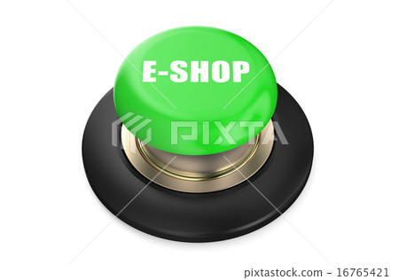 E-shop Green button E-shop Green button 16765421