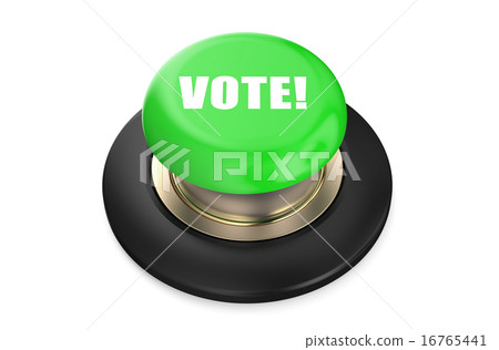 Vote Green button 16765441