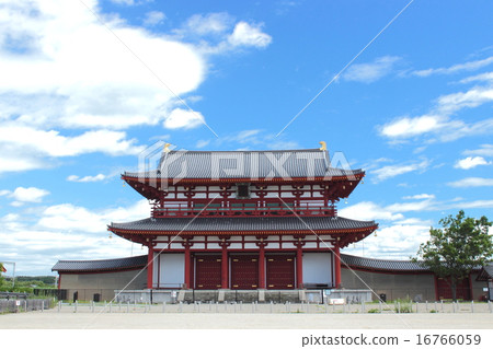 奈良縣平城宮遺址朱雀門 奈良縣平城宮遺址朱雀門 16766059