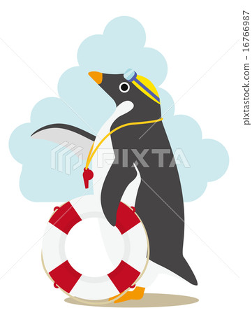 Adelie penguin swimming 16766987