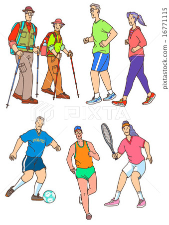Sports Senior Mature age 16771115