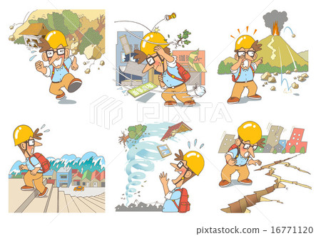 Disaster Disaster Tornado Tsunami Earthquake Volcanic Landslide 16771120