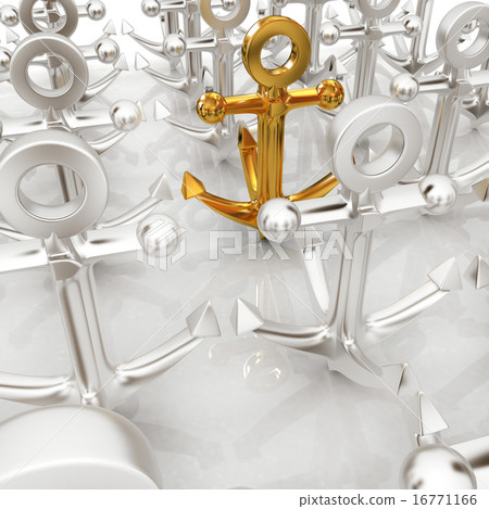 leadership concept with anchors 16771166