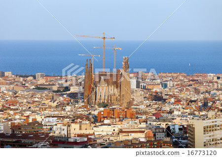 Barcelona Cityscape Barcelona Cityscape 16773120