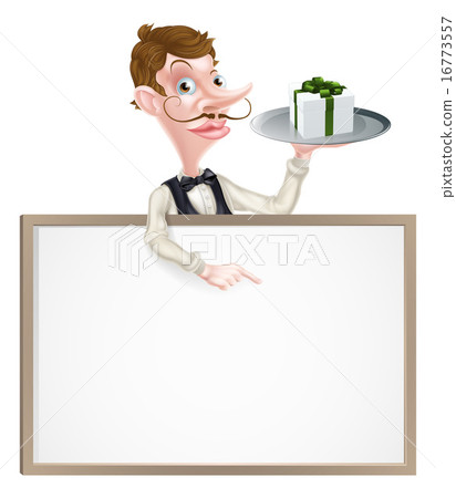 Gift Waiter Sign Gift Waiter Sign 16773557
