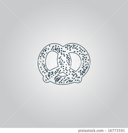 Pretzel Icon Pretzel Icon 16773591