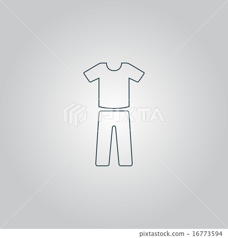 uniform - pants and t-shirt 16773594