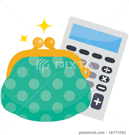 綠色系列圓點和計算器 16774392