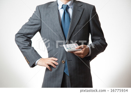 與計算器的商人 16775934