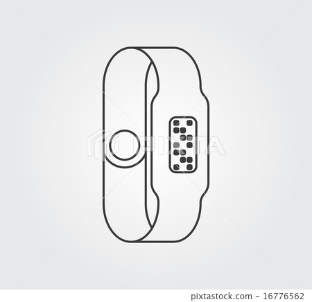 Simple Icon: Smart Watch 16776562