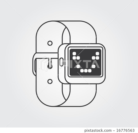 Simple Icon: Smart Watch 16776563