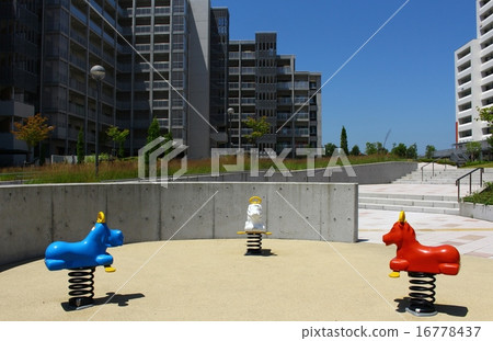 Residential area park Residential area park 16778437