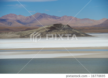 Salt Lake on the Altiplano 16778695