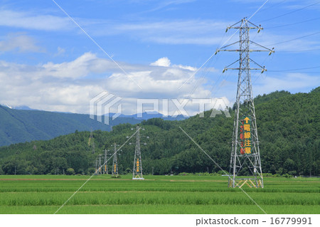 高壓輸電線路·塔 16779991