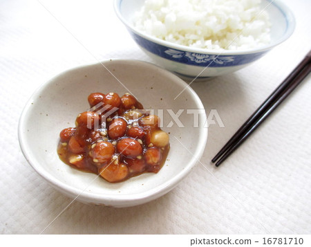 Peanuts miso and rice Peanuts miso and rice 16781710