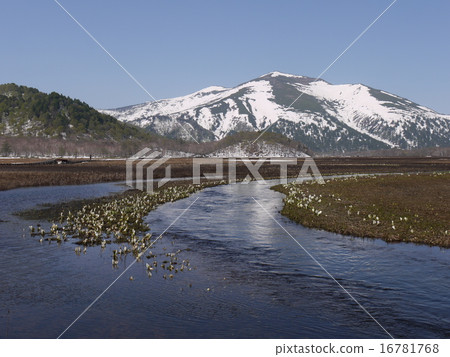 Mt. Foshan from Ozegahara Mt. Foshan from Ozegahara 16781768