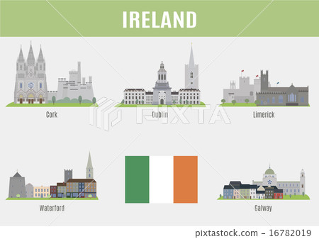 Cities of Ireland 16782019