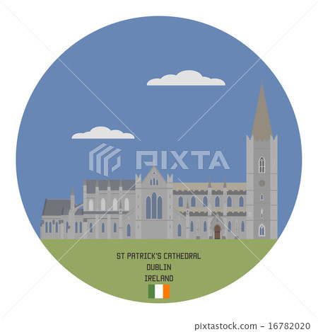 Saint Patrick's Cathedral in Dublin 16782020