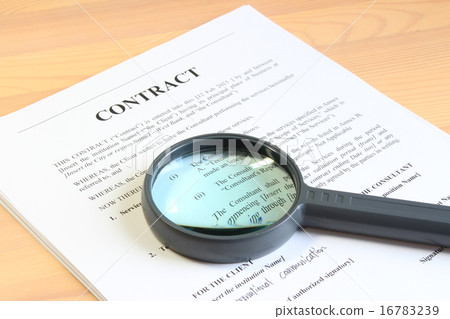 簽署協議唱歌合同 16783239