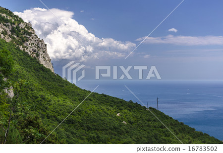 Panorama of Foros. Foros Church. View from the top.Crimea, Russia. 16783502