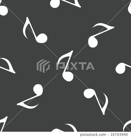 Eighths note pattern - Stock Illustration [16783940] - PIXTA